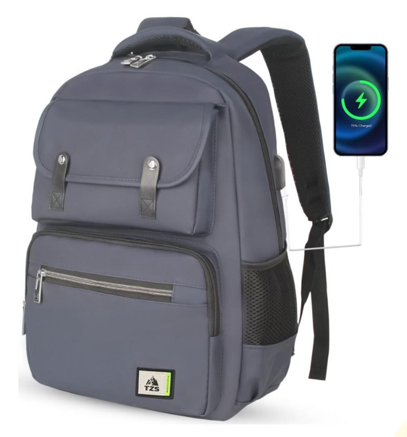 Sac à dos imperméable pour ordinateur portable – 30 L avec port USB